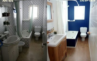 Renovar el baño sin obra: pintar azulejos