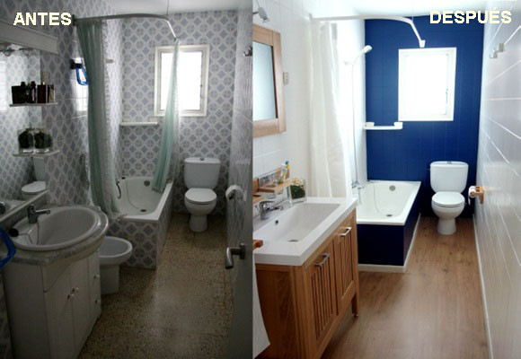 Renovar el baño sin obra: pintar azulejos