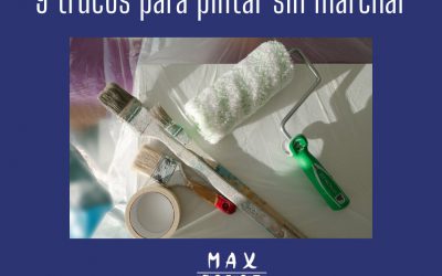 9 trucos para pintar sin marchar