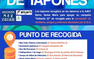 Campaña recogida de tapones solidarios