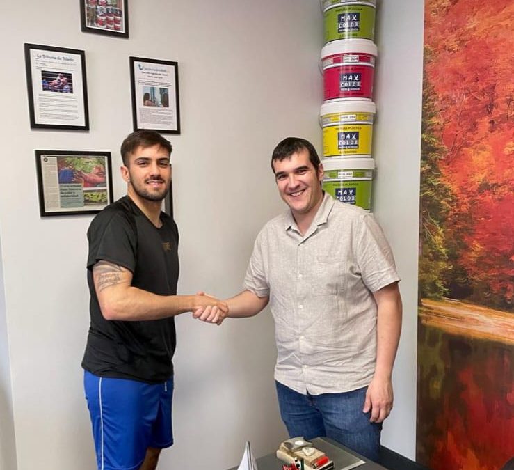Max Color. Pintura & Decoración y Adam Trenado firman contrato de patrocinio para la presente temporada