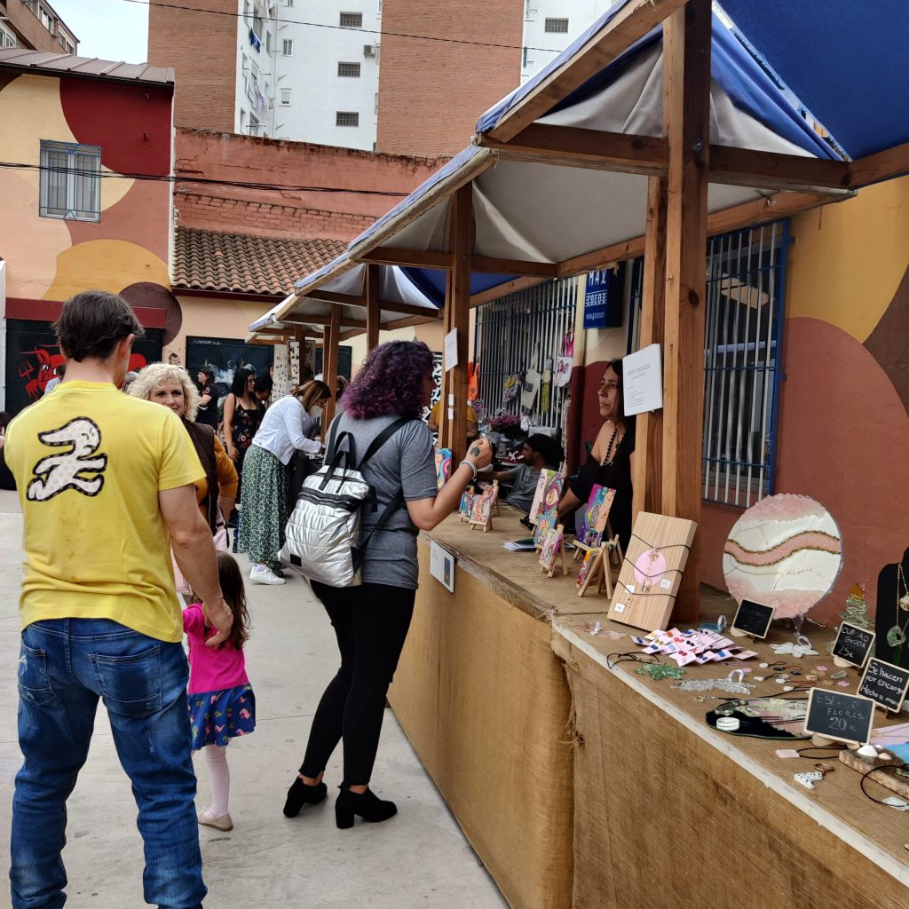 Mercadillo. Fotografía de Rosalie Orens