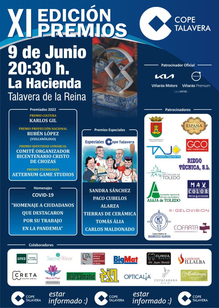 cartel de la gala COPE 2022