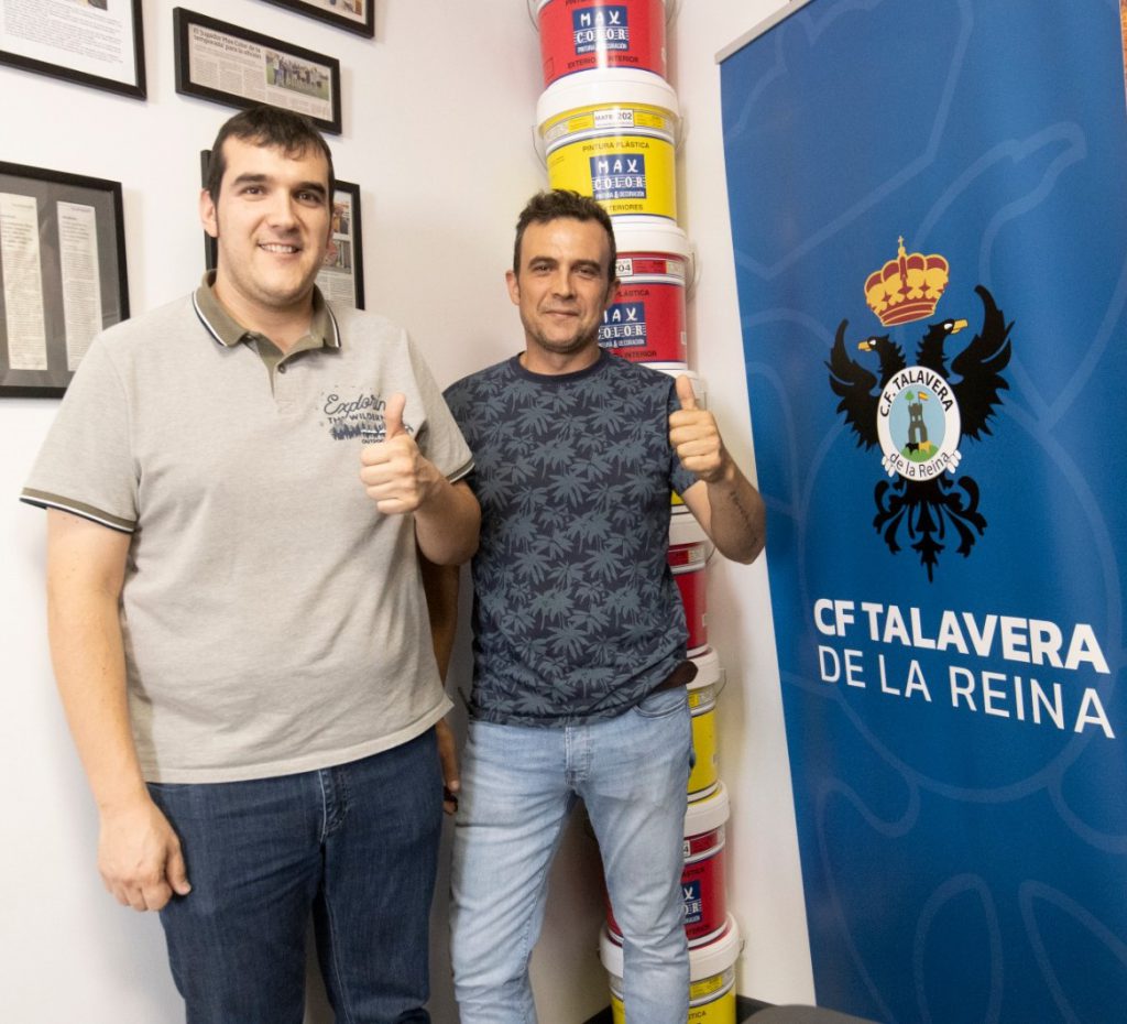 Renovación patrocinio Max Color- CF Talavera