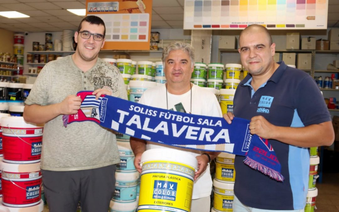 Soliss F.S. Talavera y Max Color inician una relación de colaboración y patrocinio