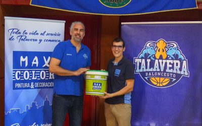 Max Color y Baloncesto Talavera continuan con el «Jugador Max Color»