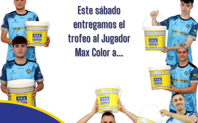 Max Color entregará este sábado el trofeo al Jugador Max Color del Fútbol Sala