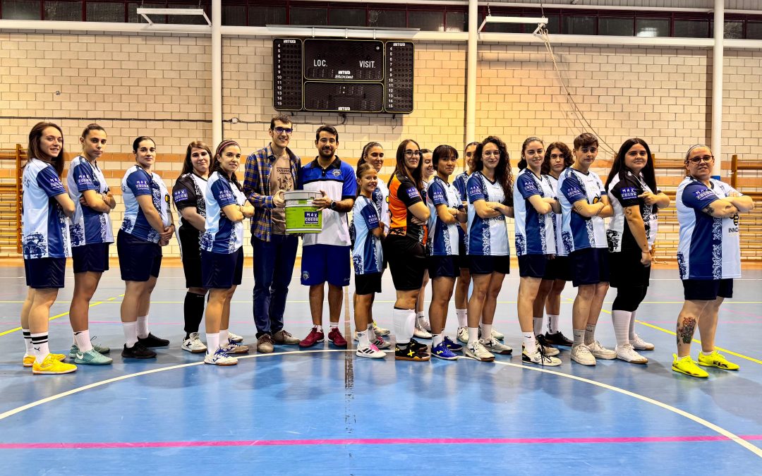 Max Color. Pintura & Decoración renueva con el Fútbol Sala Talavera Femenino