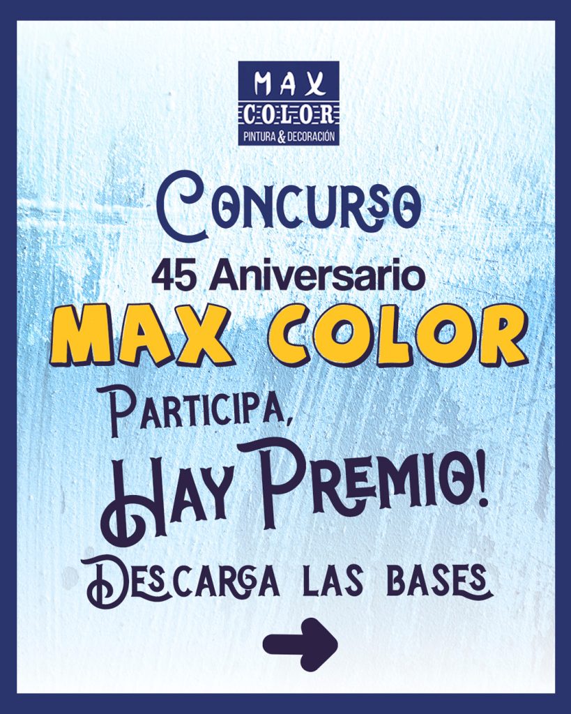cartel Concurso Max Color